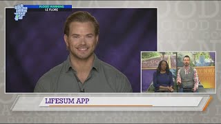 Good Day NWA Lifesum App w Kellan Lutz [upl. by Eenwat]