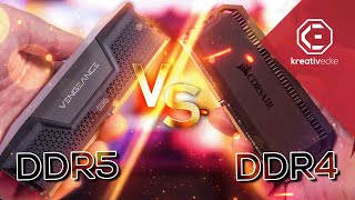 HIER ist die WAHRHEIT DDR4 VS DDR5 RAM Was bringt eigentlich DDR5 Arbeitsspeicher WBE 17 [upl. by Goebel349]