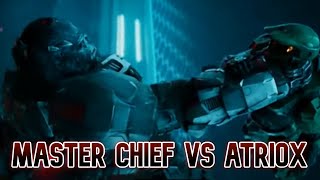 Halo Infinite  Master Chief VS Atriox  Pelea completa EPICO ¡¡ALERTA DE SPOILER [upl. by Nazay]