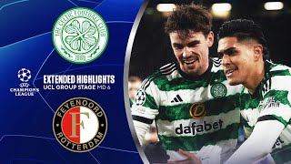 Celtic vs Feyenoord Extended Highlights  UCL Group Stage MD 6  CBS Sports Golazo [upl. by Ferdinand91]