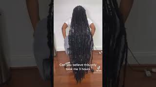 48 Inch Extended Butterfly Locs 🦋 kcthestylist1 [upl. by Redd]