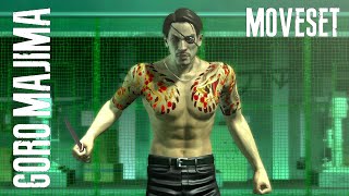 Goro Majima  Moveset  Yakuza 4 [upl. by Ahsiea]