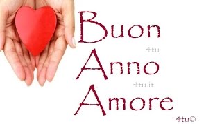 Buon 2022  quotBuon anno amore quot di 4tu©  video auguri di buon anno  capodanno canzoni [upl. by Enelear]