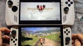 Dragons Dogma  Nintendo Switch 60 fps  Asus Rog Ally pc handheld [upl. by Volding550]