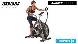 Assault® AirBike Elite  Available at McSport Ireland [upl. by Eylhsa375]