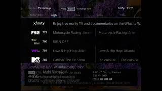 Xfinity X1 Guide Scrolling Stockton CA Listings 43 Guide October 24 2022 [upl. by Ileak]