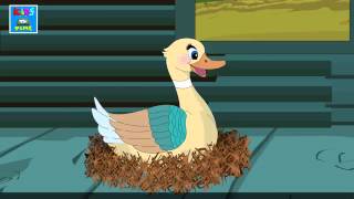 Goosey Goosey Gander  Nursery Rhyme with Lyrics [upl. by Naols]