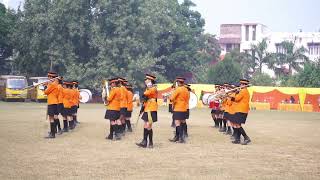 UP BRASS GIRLS BAND CMS KANPUR ROAD LKO [upl. by Rehpotirhc]