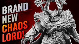 Summoning the Chaos Lord Building Warhammer 40k Latest Dark Champion [upl. by Kehoe139]