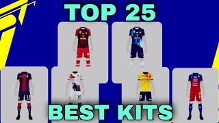 NEW TOP 25 BEST KITS NO PATCH IN EFOOTBALL PES 2021 MOBILE PART 1 [upl. by Aliakim421]