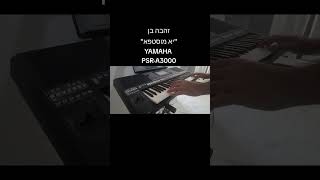 Yamaha PSRA3000 presents A beautiful recreation of זהבה בן  יא מוסטפא Cover Song [upl. by Kanor885]