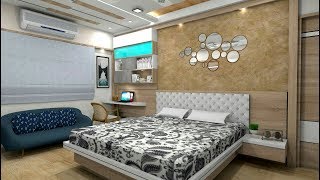 14×10 interior bedroom design  Modular bedroom design and decorate [upl. by Ilam]