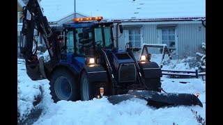 Huddig 1260B With Drivex Folding Plow [upl. by Urbano]