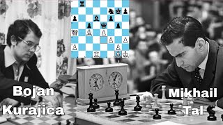 Mikhail Tal vs Bojan Kurajica Bugojno 1980 [upl. by Einor172]