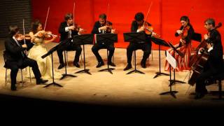 Svendsen String Octet in A major Op 3  II Allegro scherzeroso  Lento  Piu mosso quasi presto [upl. by Nolahs]