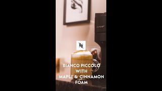 Nespresso  Bianco Piccolo with Maple amp Cinnamon Foam coffee 10quot  UKIE [upl. by Deming651]