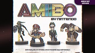 Nintendo Amiibo Commercial From 1988  GreatBit Arcade [upl. by Ydollem324]