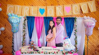 Pavani Bhaskar Gender Reveal Trailer genderreveal baby shoot suprise reveal party video fun [upl. by Elyn]