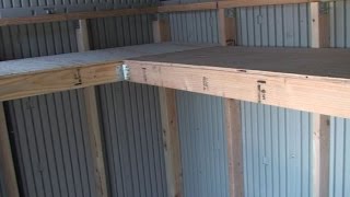 Lifetime Shed Reinforcing Shelves and a Wall [upl. by Rucker]