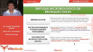 BRONQUIECTASIAS Villamedic  Neumo  En menos de 20 minutos [upl. by Law129]