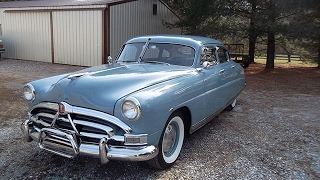 Wildrick Restoration R Zies 1951 Hudson Super 6 First Test Drive [upl. by Lethia]