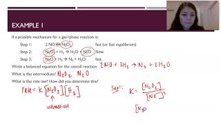 59 Steady State Approximation [upl. by Suoicserp]