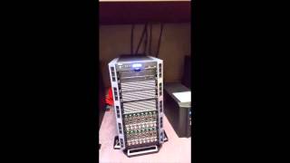 Firing up my new Dell PowerEdge T430 server [upl. by Celtic714]