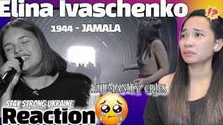 AM NOT CRYING YOU ARE CRYING JAMALA 1944 ELINA IVASCHENKO REACTION  THE VOICE KIDS [upl. by Rebecca]