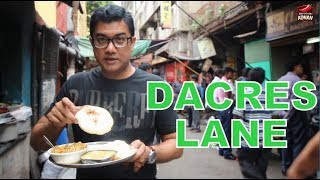 INDIAN STREET FOOD TOUR IN KOLKATA  Dacres Lane  Tarka  Kulcha  INDIAN FOOD [upl. by Heyman]