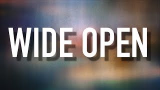 Wide Open  Lyric Video Austin French [upl. by Eenaj124]