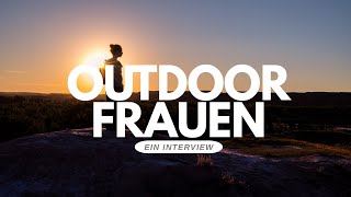 OUTDOOR allein unterwegs –5 FRAUEN berichten mitsasseweitundweg9122und littleredhikingrucksack [upl. by Donica]