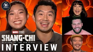 ShangChi and the Legend of the Ten Rings Interviews with Simu Liu Awkwafina and More [upl. by Barbaraanne]