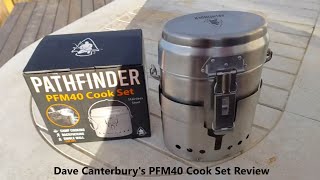 Dave Canterburys PFM40 Swedish Mess Kit Reproduction FIRST BURN amp REVIEW [upl. by Arabele]