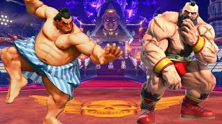 Zangief vs EHonda  Japan Fights [upl. by Kingsley]