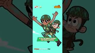 Little Singham 🦁 Happy Independence Day  Cartoon for Kids  shorts  PogoChannel [upl. by Ahsiekyt]