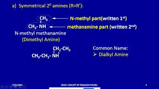 NAMING OF AMINES [upl. by Aicetel819]