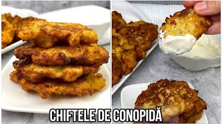 Chiftele de conopida  reteta bunicii  E Gustos [upl. by Lleruj]