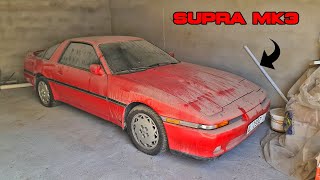 RESCATO un Toyota SUPRA mk3 TURBO abandonado y lo DEJO como NUEVO🚗 [upl. by Aver]