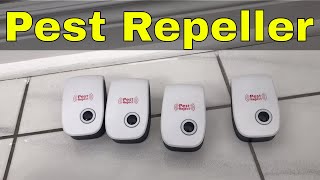 Ultrasonic Pest Repeller ReviewPlugs Into A Wall Outlet [upl. by Tibbetts]