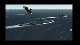 6vs6 Bismarck Tirpitz Hutten Berlichingen Scharnhorst Gneisenau vs Allied Forces [upl. by Leinto]