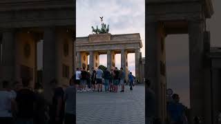 Brandenburg Gate Berlin 🇩🇪✨ brandenburggate berlin travelshorts [upl. by Anayaran353]