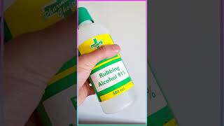 🧼Get Rid of Sticker Residue  Use Rubbing Alcohol short diywoodworking cupboard cleaning viral [upl. by Aserret792]