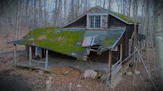 I bought an ABANDONED CABIN in the WOODS  Vacant for over a hundred years [upl. by Jilly]