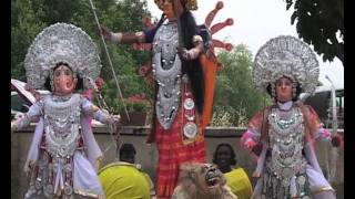 Mahisasur Mardini in Purulia Chhau Dance Style [upl. by Inavoig]