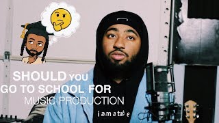 Should you go to school for music production [upl. by Yderf]