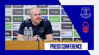 EVERTON V NOTTINGHAM FOREST  Sean Dyches press conference  GW33 [upl. by Mraz]