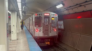 CTA Red Line Ride From 63rd To Jackson CTA 5000 Series Bombardier 20092015 5224 9124 [upl. by Eletnahs]