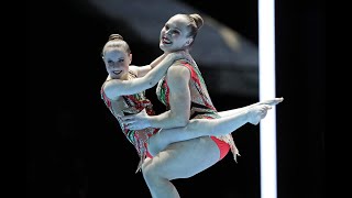 Womens Pair Silver Balance Routine–Katie Borcherding amp Cierra McKown 2022 Acro World Championships [upl. by Chrystal]