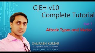 Attack Types and Vector  CEH v10 Part 7  Hacking Tutorial  Certified Ethical Hacker [upl. by Nahsin]