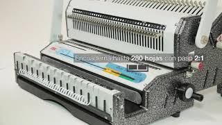 GBC Engargoladora Dual TwinBinder AWM D [upl. by Odlavso]